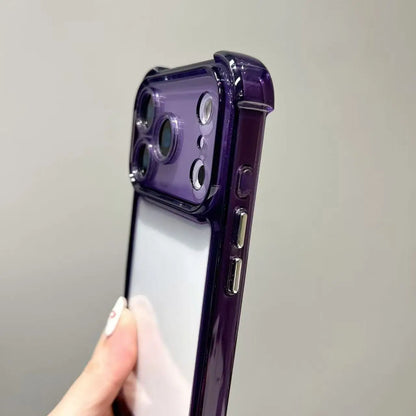 Luxury Shockproof Transparent Phone Case