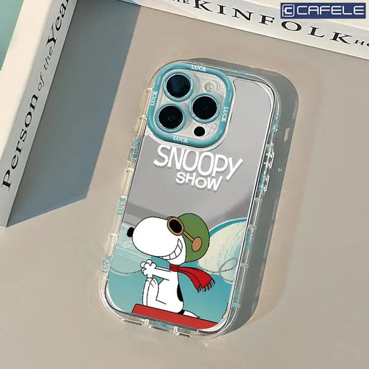 Snoopy Cartoon Mirror Phone Case