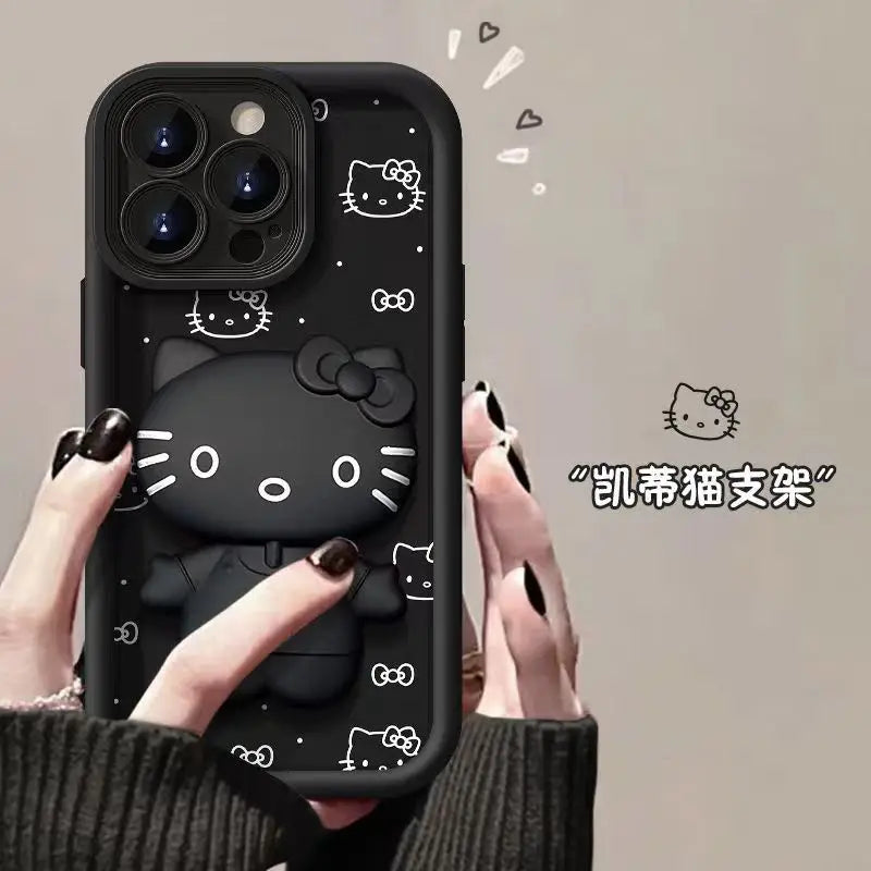 Hello Kitty Makeup Mirror Phone Case