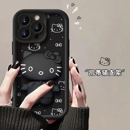 Hello Kitty Makeup Mirror Phone Case