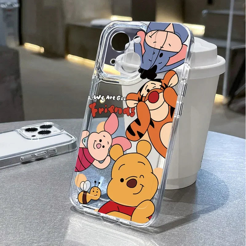 Winnie Pooh Friend Cute Cartoon Phone Case