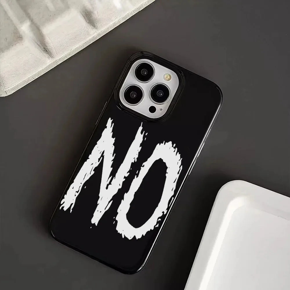 Personalized Couple Yes And No Phone Cases