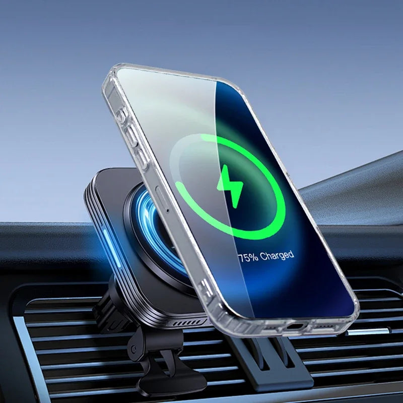 Original Magnetic Wireless Charge Transparent Phone Case