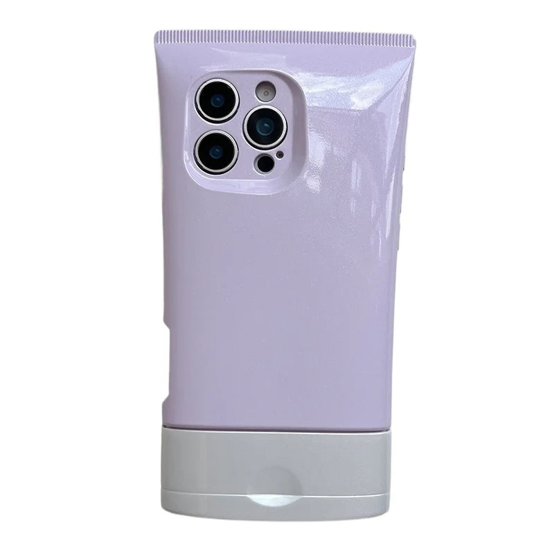 Candy Color 3D BB Cream Facial Cleanser Shape Phone Case