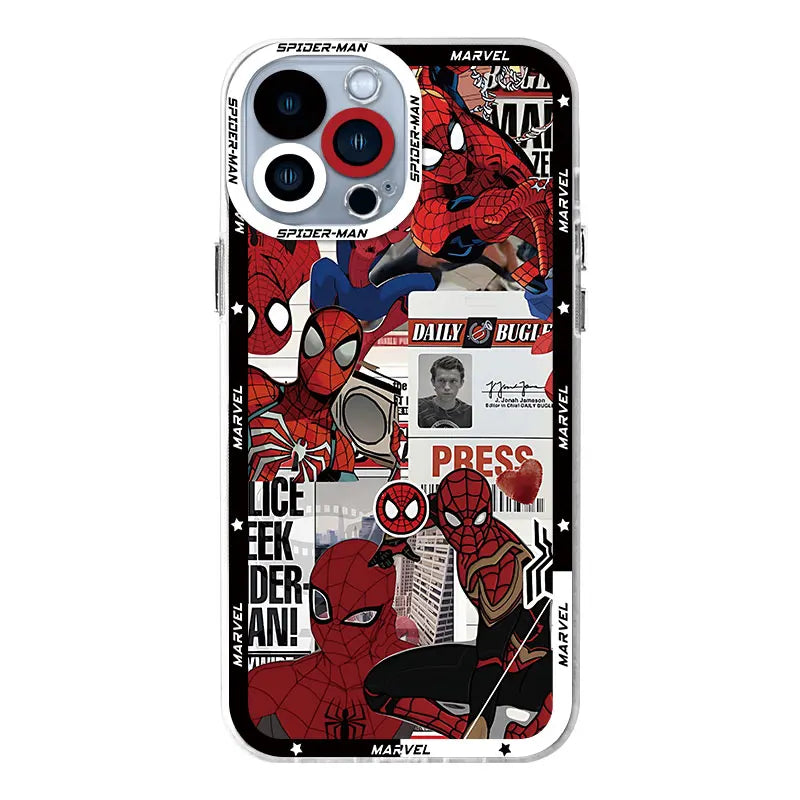 Clear Spider-Man Silicone Case