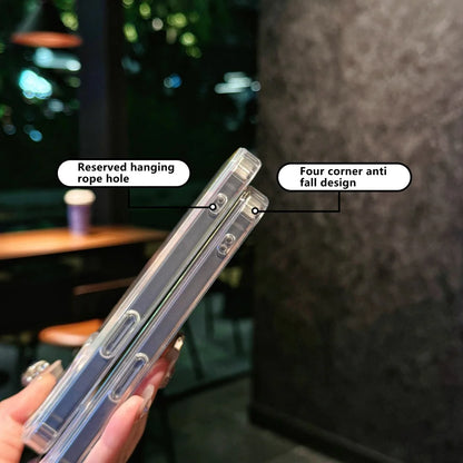 Color Feather Gradient Magnetic Protective Phone Case