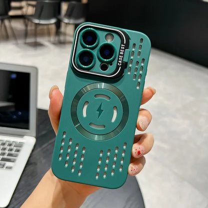 Breathable Magnetic Cooling Case for iPhone
