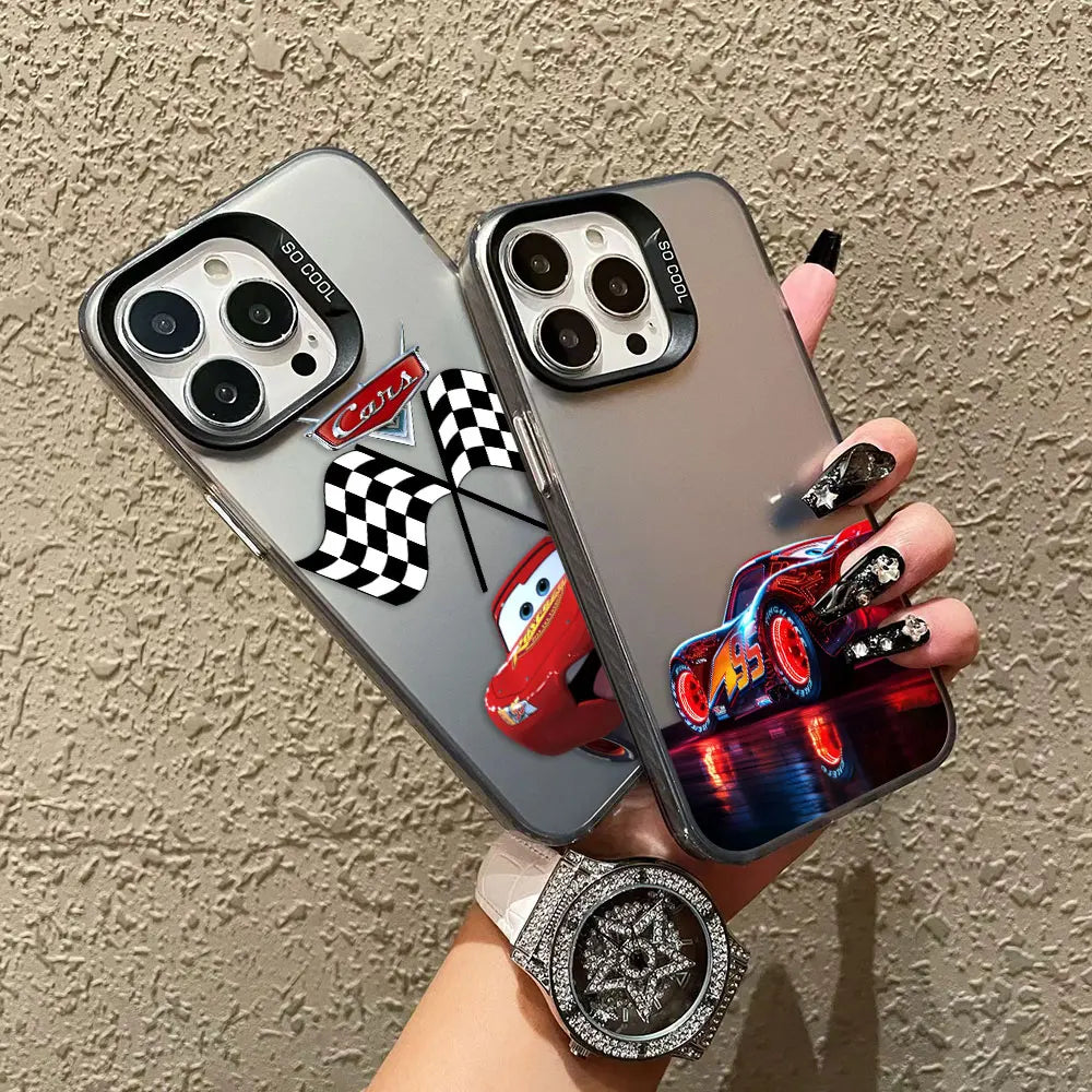 Disney Lightning McQueen Cars Phone Case for iPhone