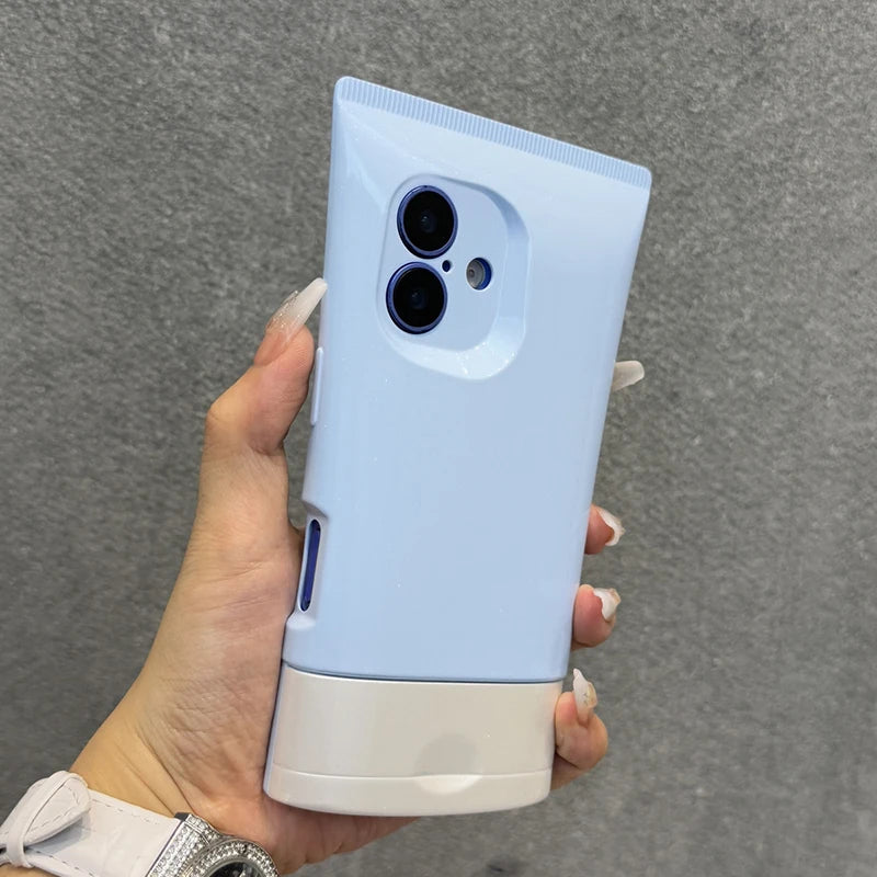 Candy Color 3D BB Cream Facial Cleanser Shape Phone Case