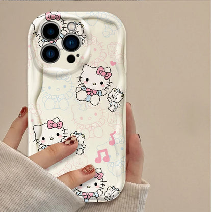 Cute Pink Hello Kitty Phone Case