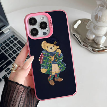 Fashion Bear P-PoloS IMD Phone Case for iPhone