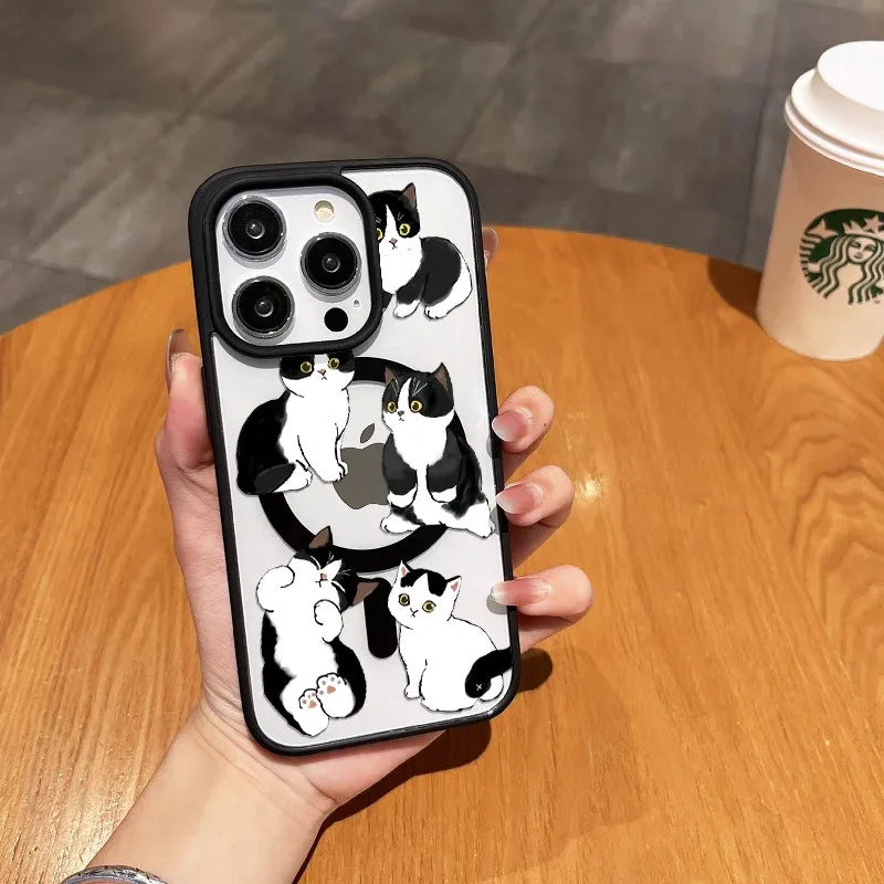 Tiny Rose Magnetic Acrylic Phone Case