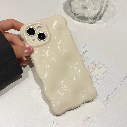 Soft Silicone Candy Cloud Wave Pattern Phone Cases