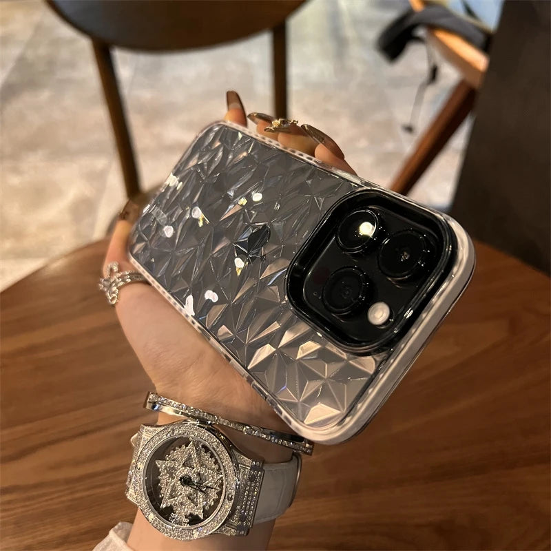 Luxury Diamond Glitter Transparent Phone Case