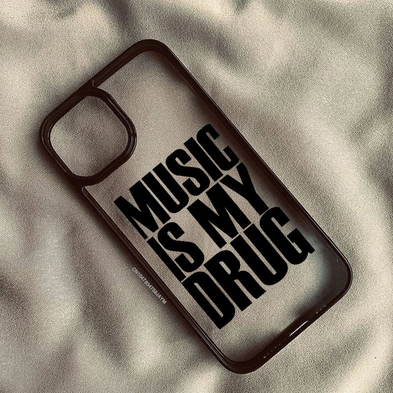 Music is My Drug Phone Case New