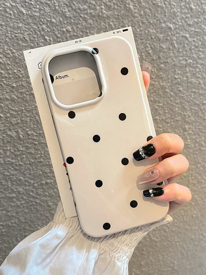 Stars Popular Style Ins Polka Dot Design Phone Case