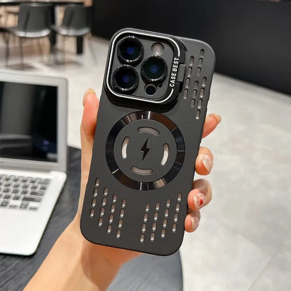 Breathable Magnetic Cooling Case for iPhone