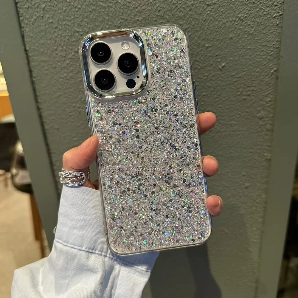 Glitter Shockproof Case  Phone