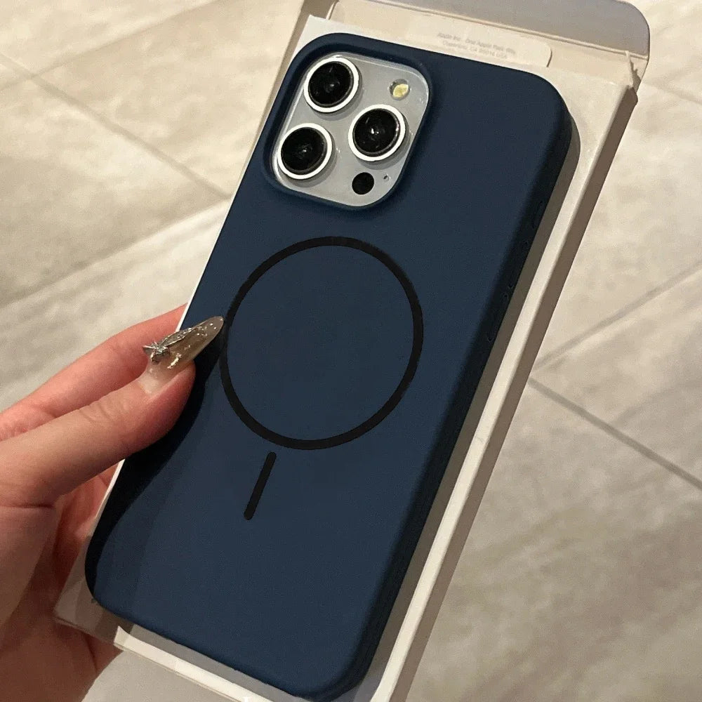 Luxury Liquid Silicone Phone Case