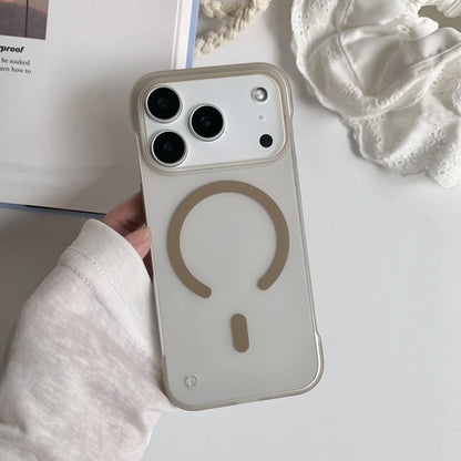 Slim Frosted Frameless Magnetic Magsafe Phone Case