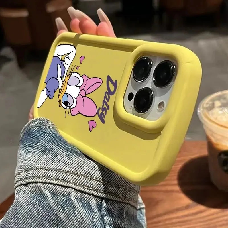 Mickey, Minnie & Donald Cartoon iPhone Case