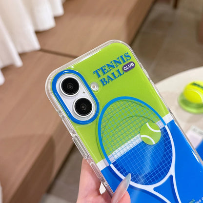 3D Tennis Ball Sport Magnetic Grip Tok Stand Holder Phone Case
