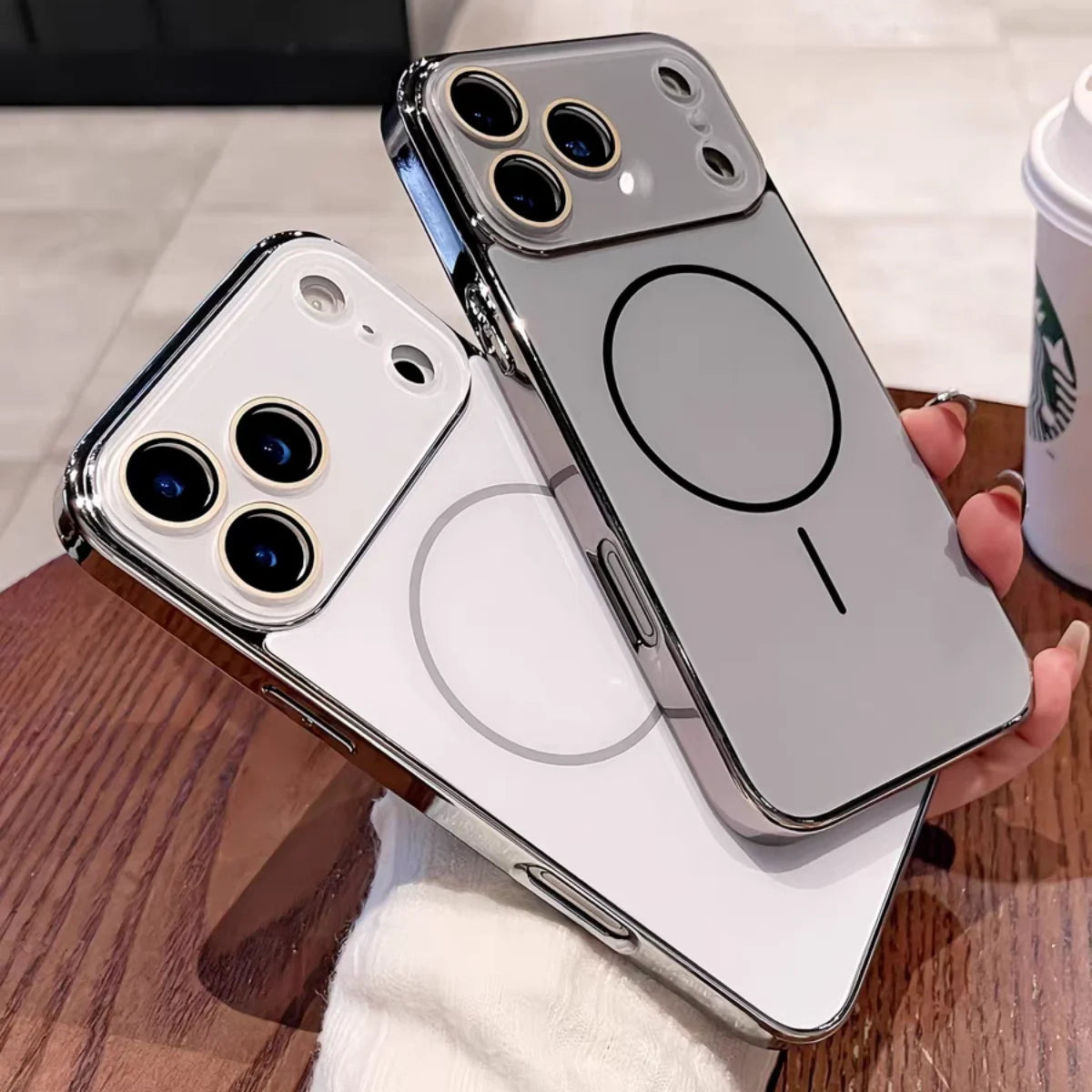 Luxury AG Nano Tempered Glass For Magsafe Phone Case New