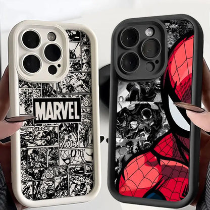 Marvel Spiderman Logo Soft iPhone Case