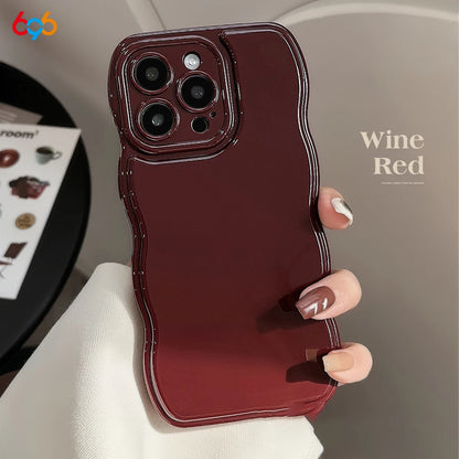 New Men Women Wave Phone Case For iPhone