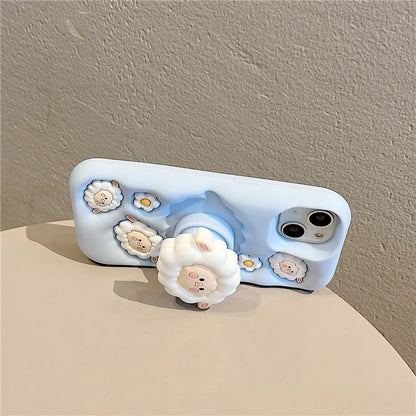 Sheep Stand Phone Case for iPhone