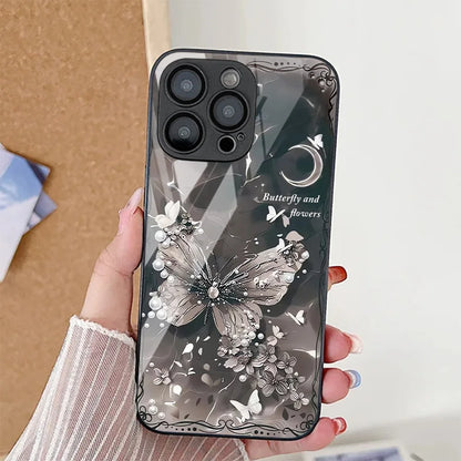 Butterfly Leopard Print Phone Case