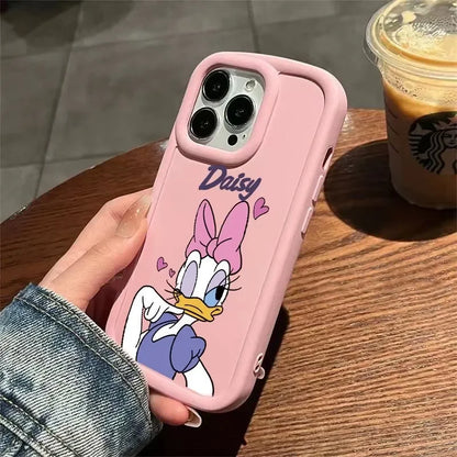 Mickey, Minnie & Donald Cartoon iPhone Case