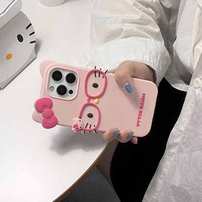 Rilakkuma Hello Kitty Phone Case