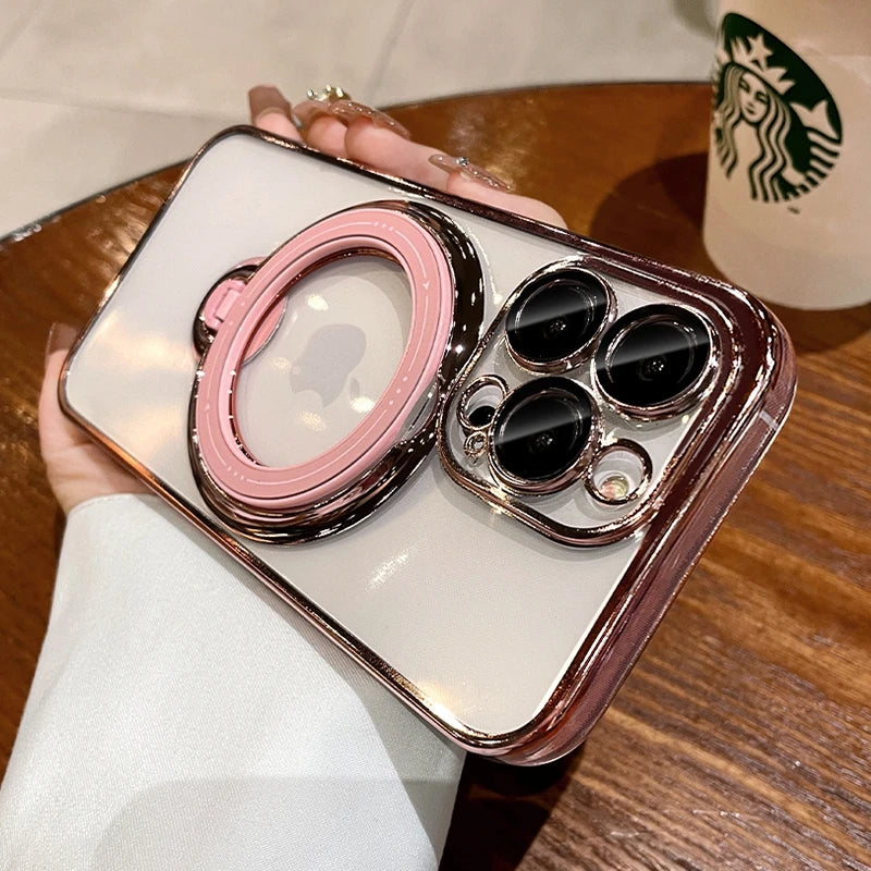Transparent Magnetic Magsafe iPhone Case