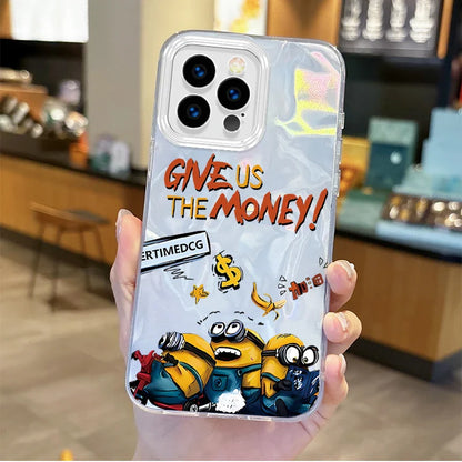 Minions Gradient iPhone Case