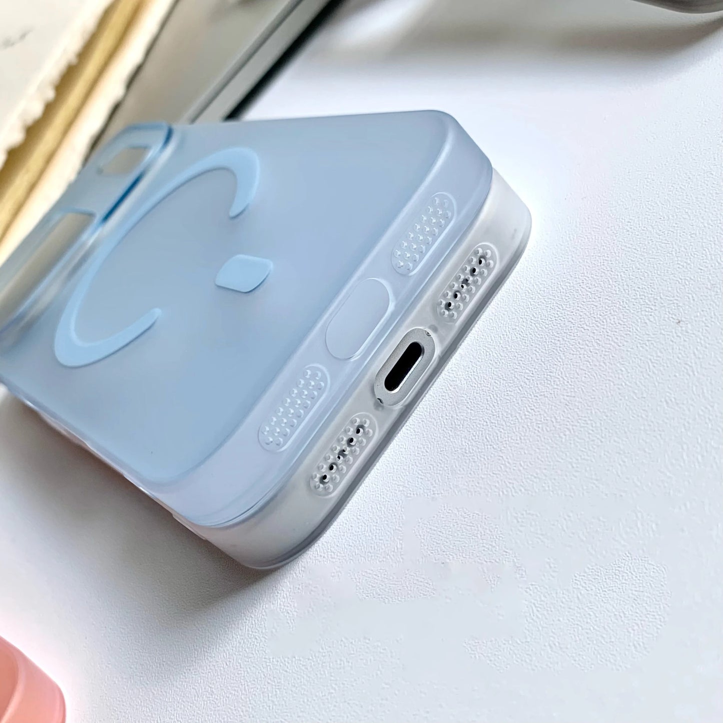 Ultra Thin Frosted PC Hard For Magsafe Magnetic Phone Case