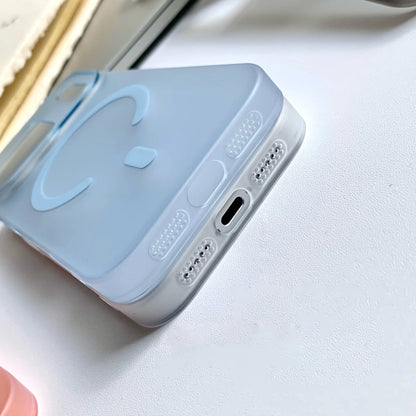 Ultra Thin Frosted PC Hard For Magsafe Magnetic Phone Case