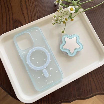 Cute Angel Wings Magnetic Stand Holder Tok Phone Cases