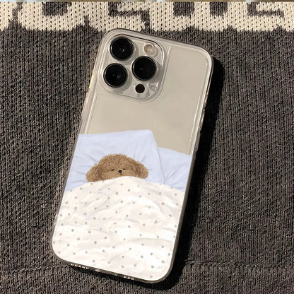 Cute Dog Cat Couple Case Phone