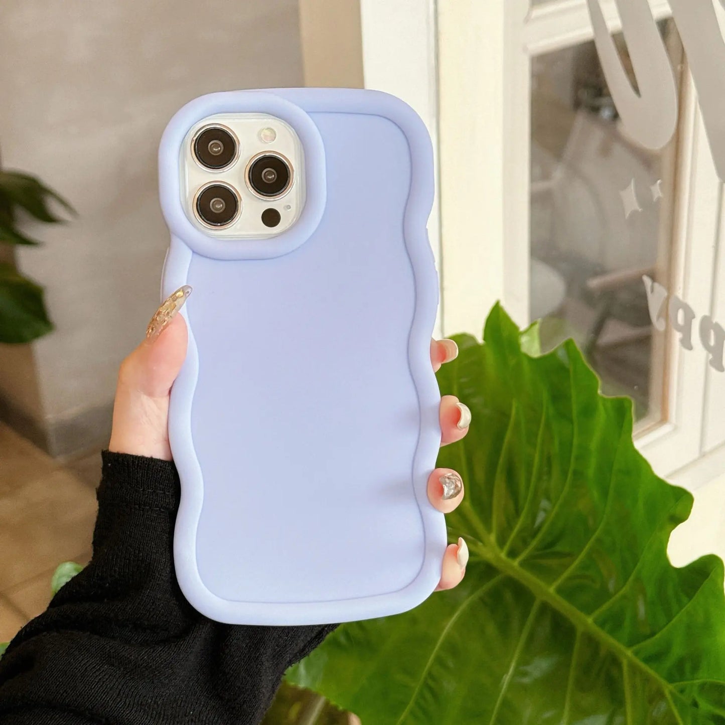 Soft Matte Candy Wavy Phone Case New
