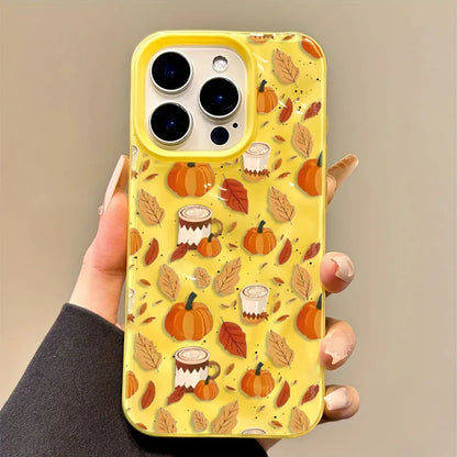Halloween Pumpkin Print TPU Phone Case