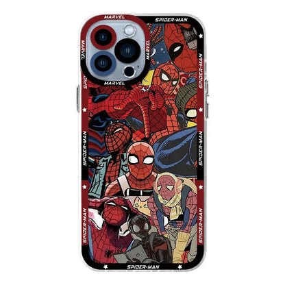 Spider-Man Clear Silicone Case