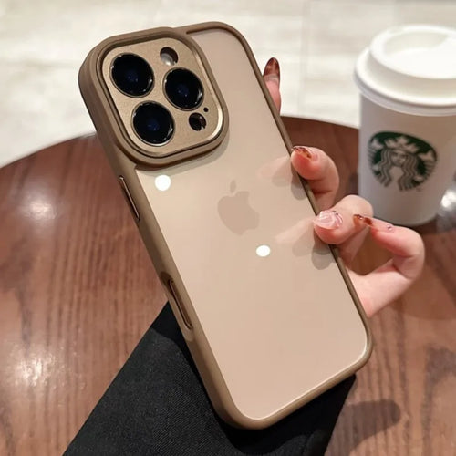 Luxury Metal Camera Protection Phone Case