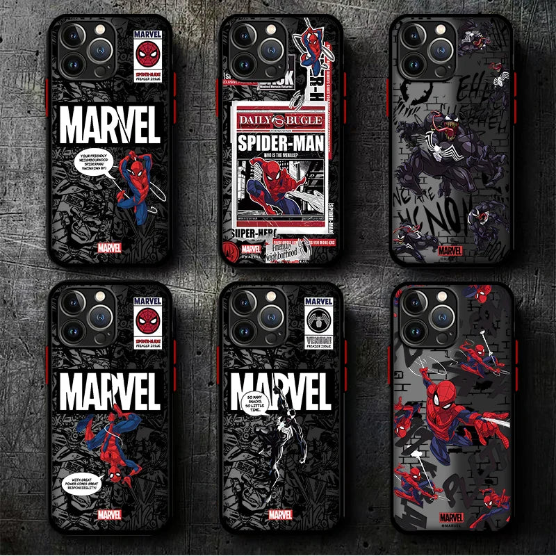 Marvel Venom Spider-Man Clear Phone Case