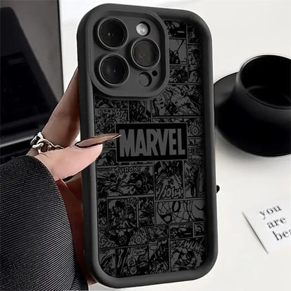 Marvel Spiderman Logo Soft iPhone Case