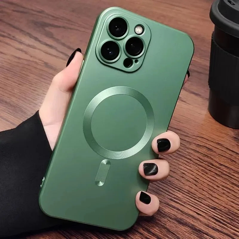 Magnetic Matte Magsafe iPhone Case