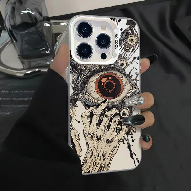 Scary Devil Eye Pattern Phone Case