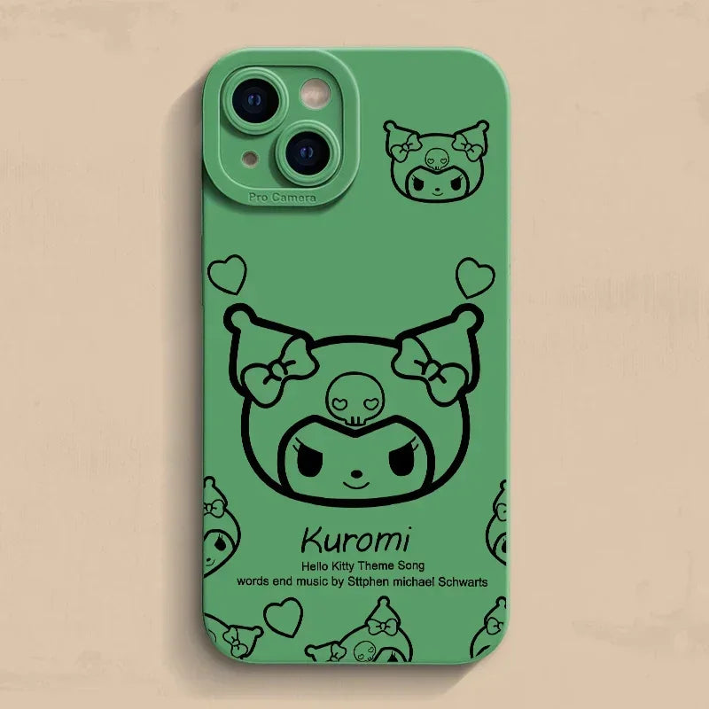 Kuromi Cartoon Phone Case for iPhone