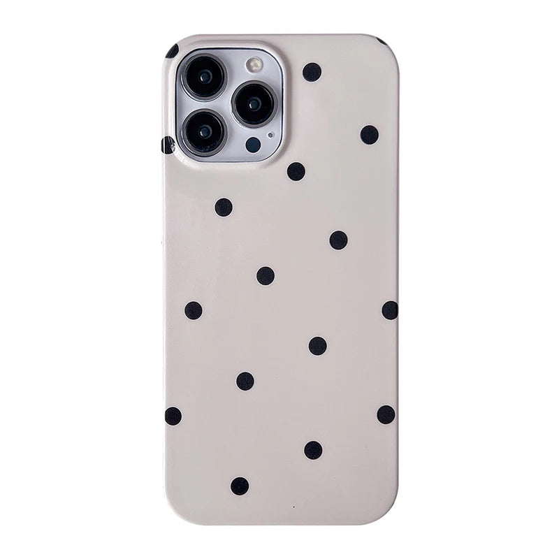 Stars Popular Style Ins Polka Dot Design Phone Case