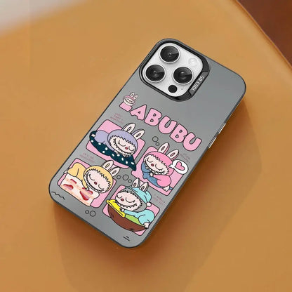 Kawaii Labubu Aurora Matte Phone Case